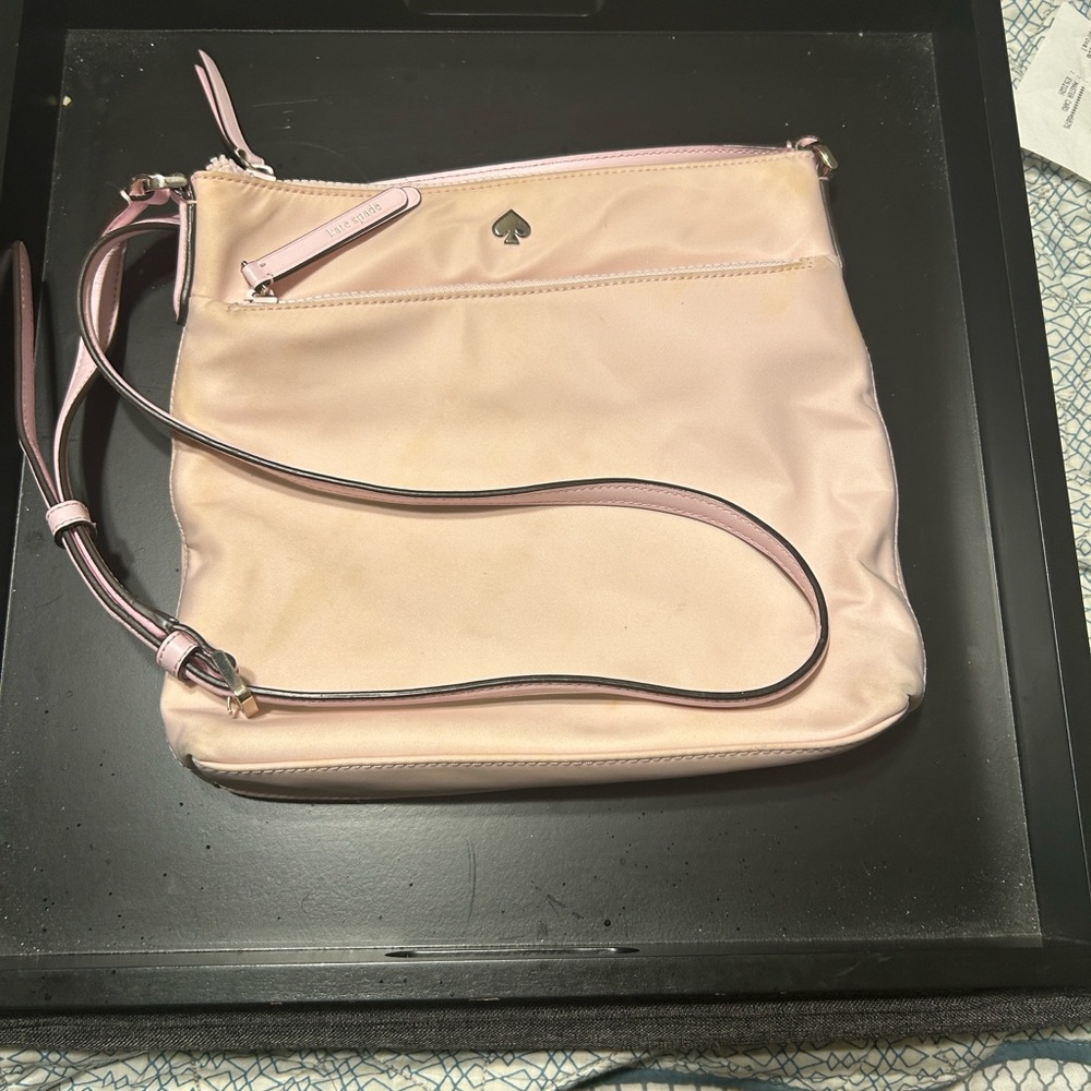 Kate Spade Pink and Cream Handbag